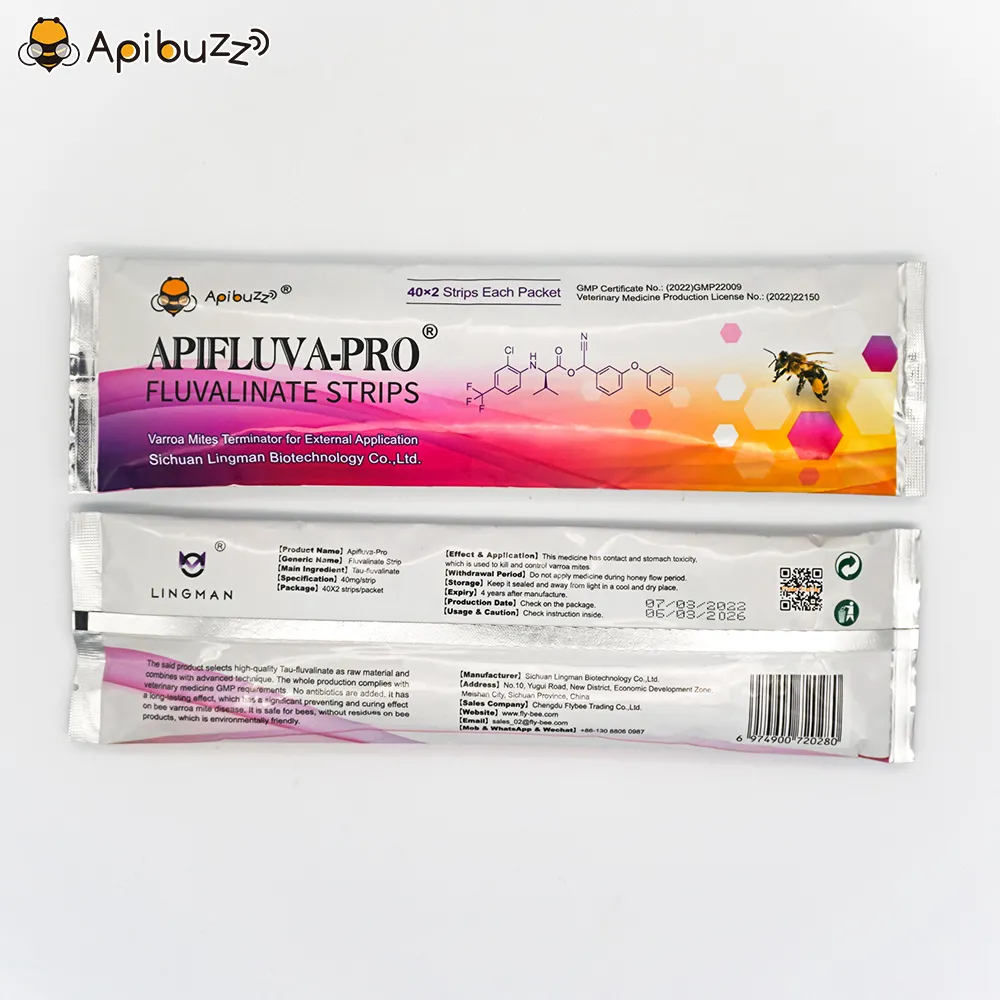 APIFLUVA-PRO Varroa Strips