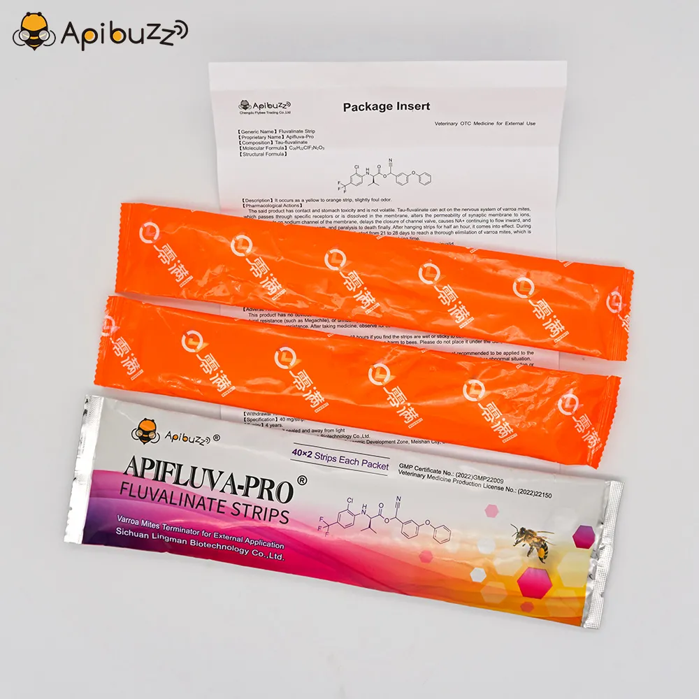APIFLUVA-PRO Varroa Strips