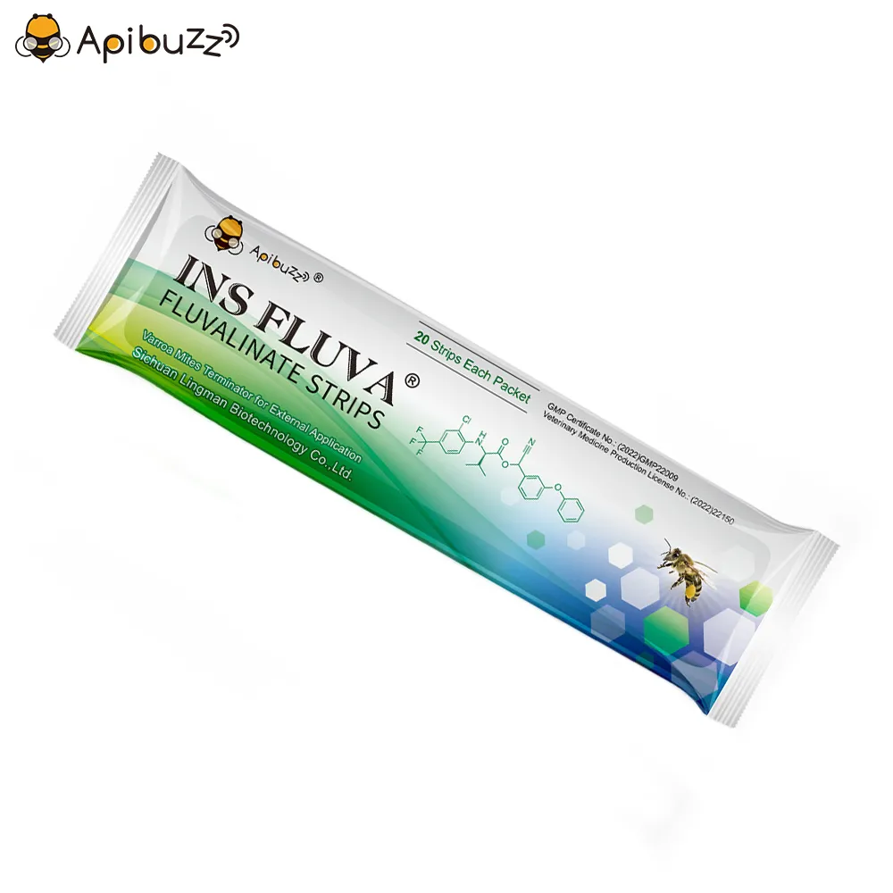 INS FLUVA Gentle Bee Mite Treatment Strips
