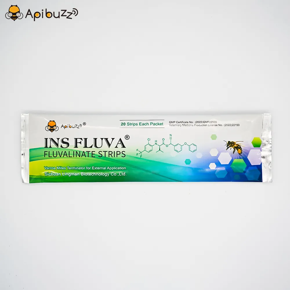 INS FLUVA Gentle Bee Mite Treatment Strips