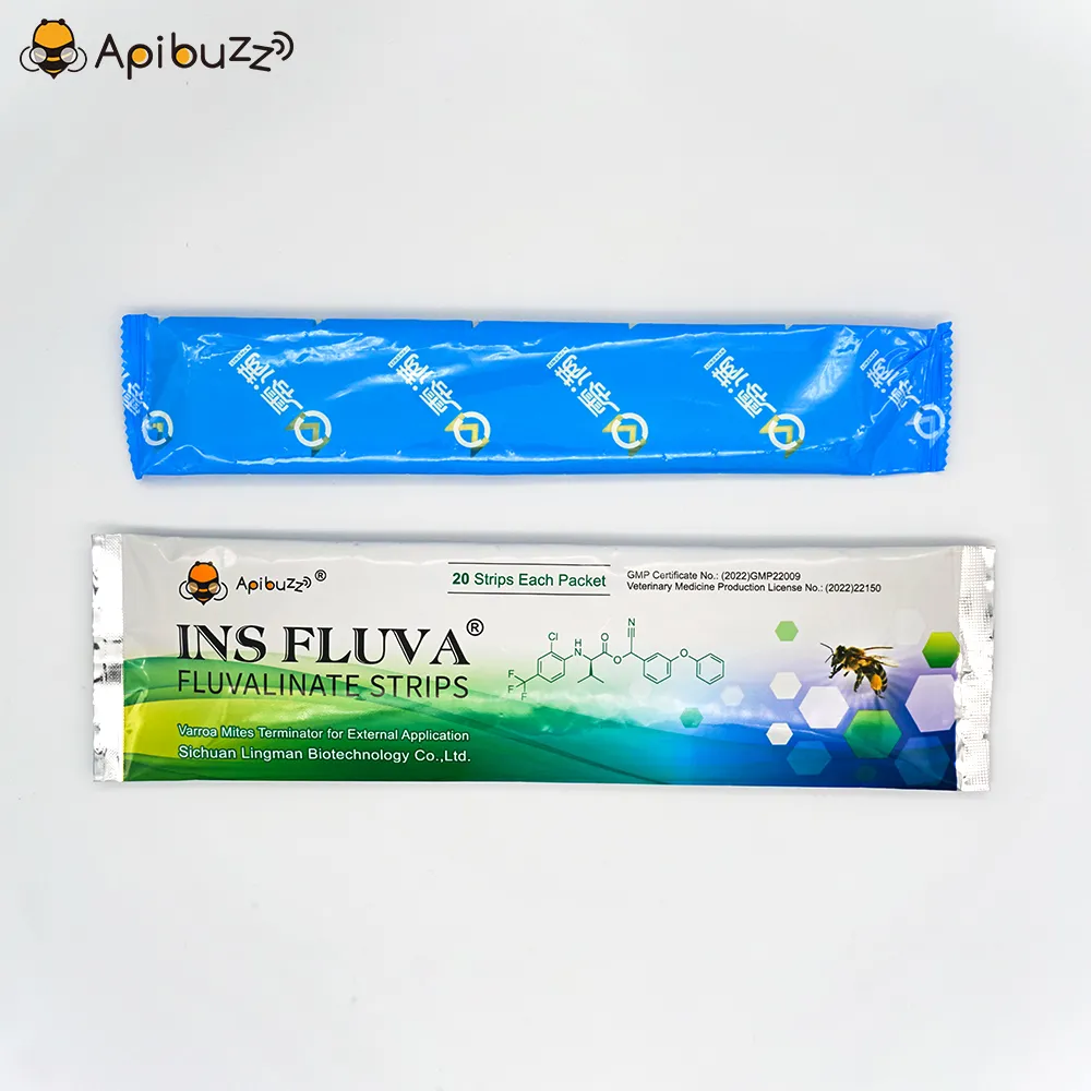 INS FLUVA Gentle Bee Mite Treatment Strips