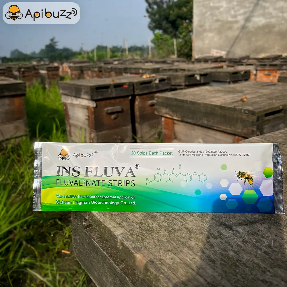 INS FLUVA Gentle Bee Mite Treatment Strips