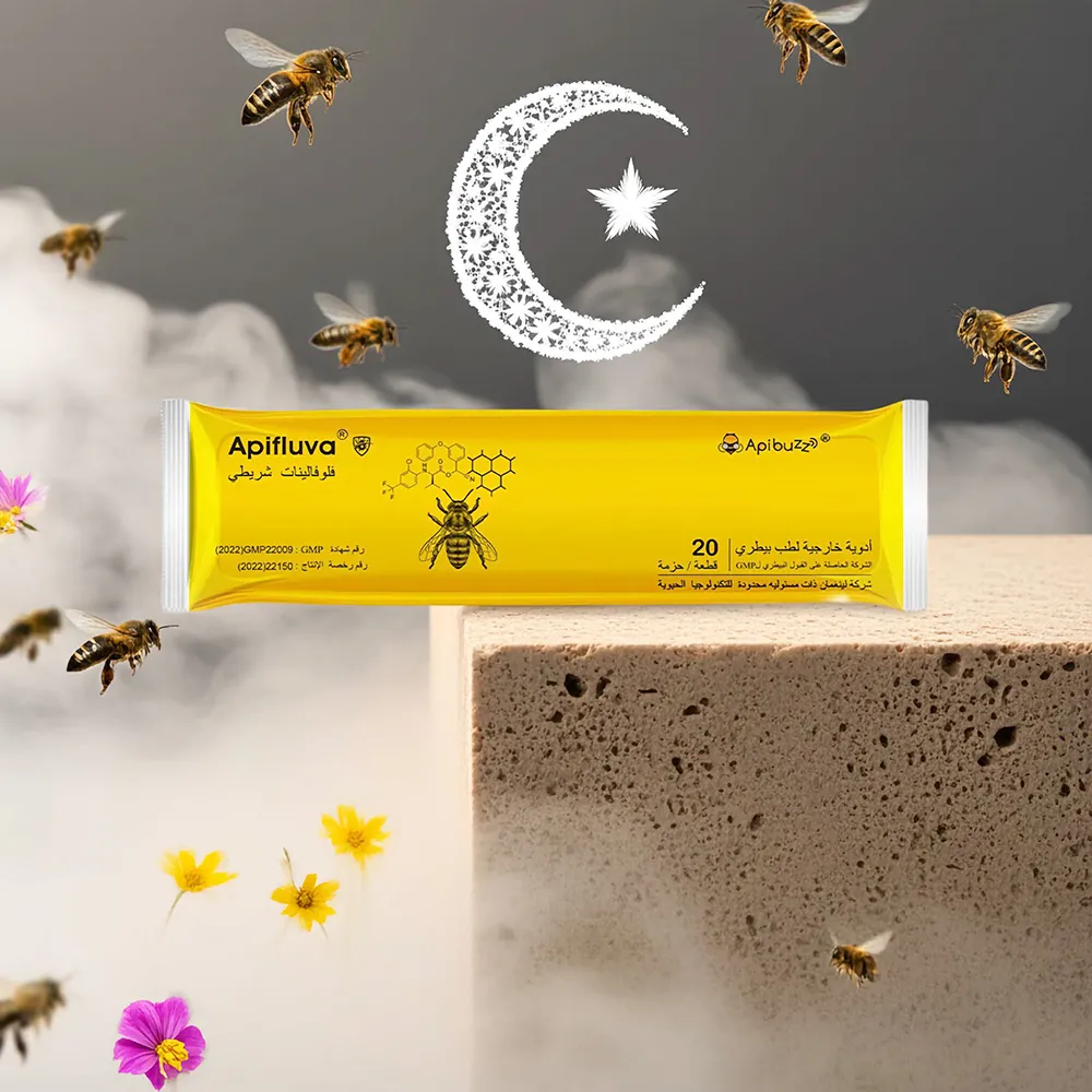 Arabic APIFLUVA Fluvalinate Strips - 20-Pack