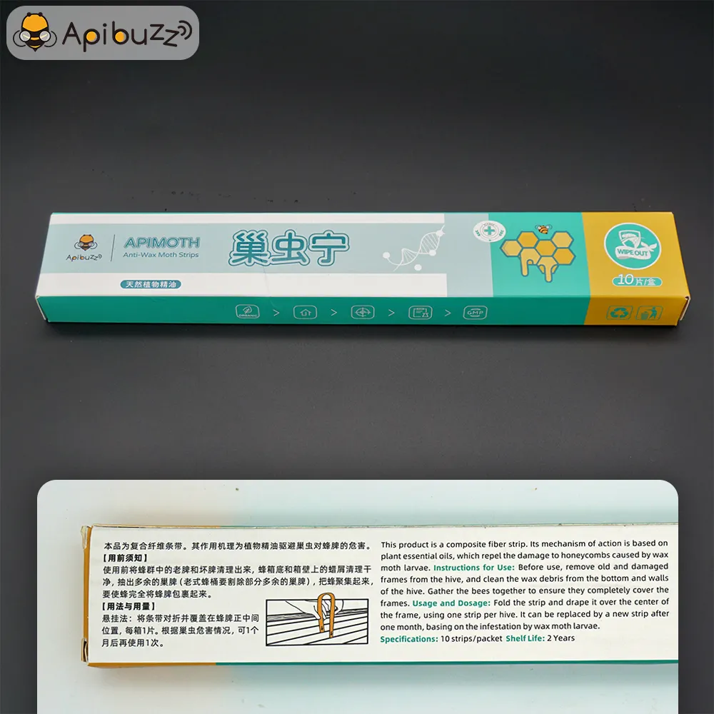 APIMOTH Slow-Release Wax Moth Strips