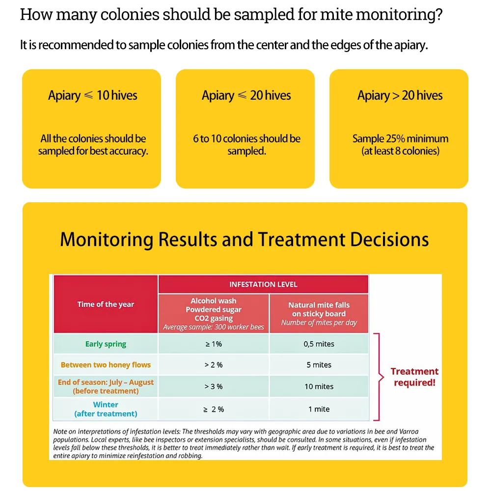 Varroa Mite Check for Infestation