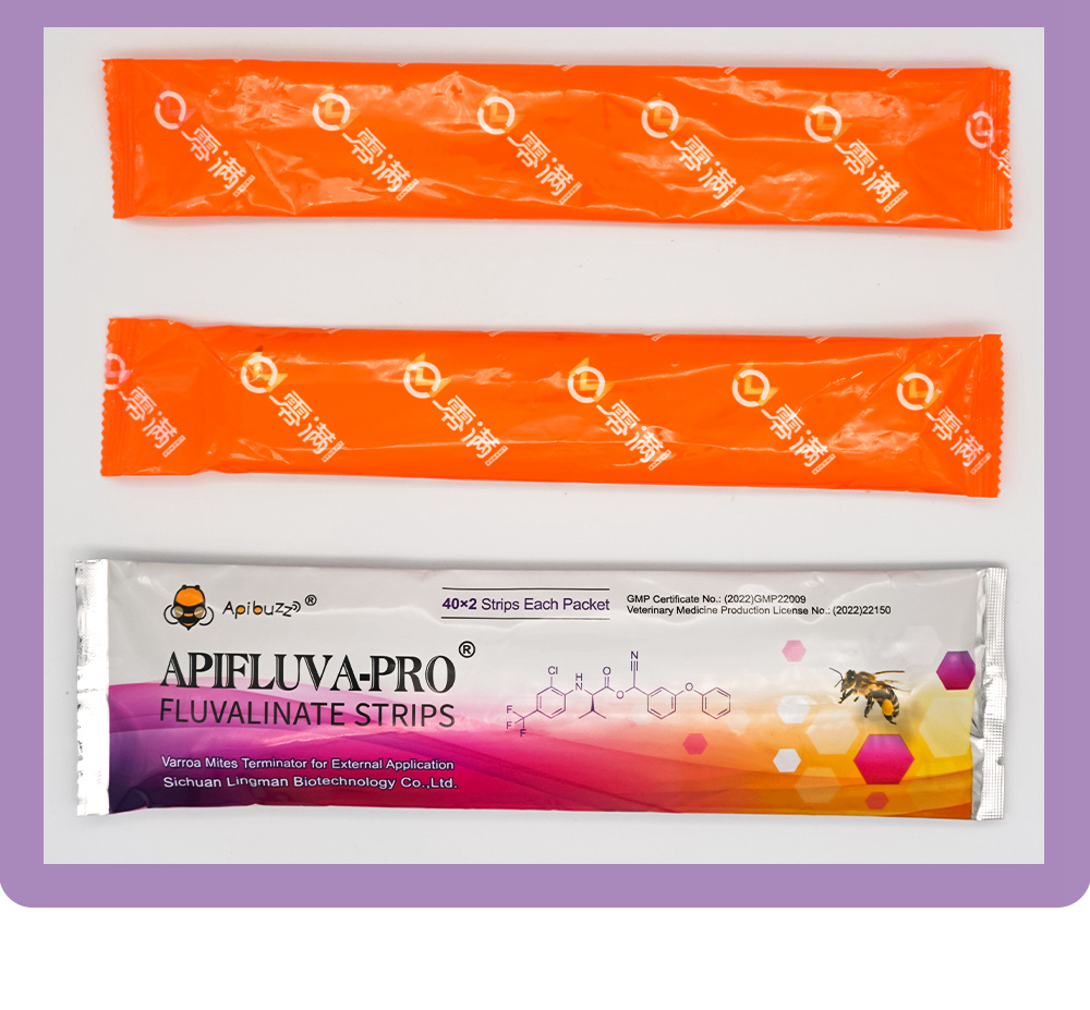 APIFLUVA-PRO Varroa Strips