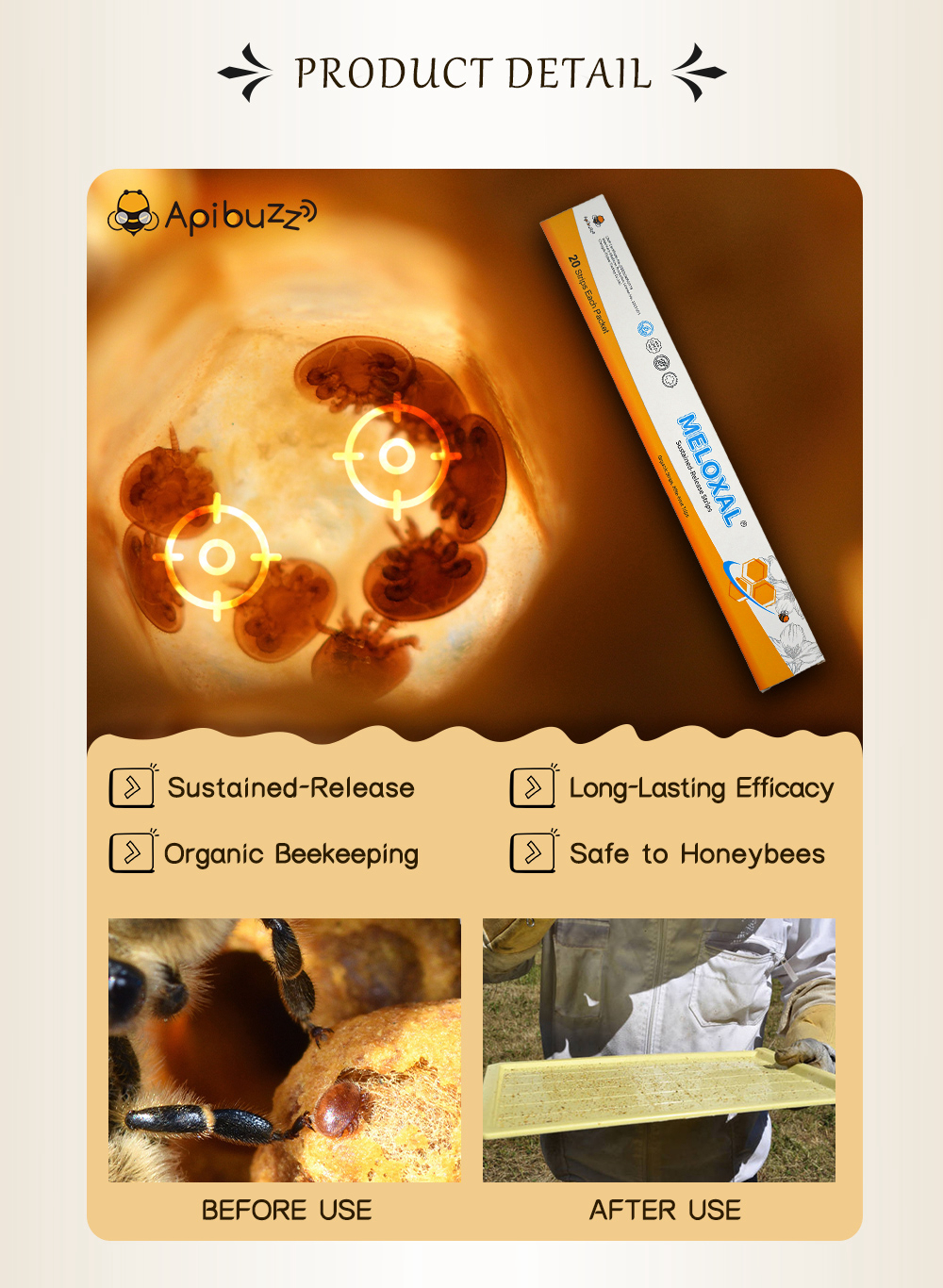 MELOXAL High-Dose Oxalic Acid Strips