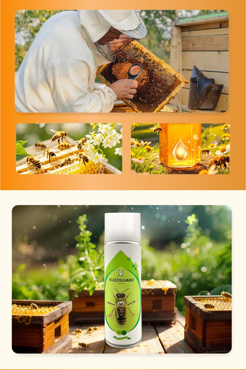 BUZZGUARD Coumaphos Spray for Bees
