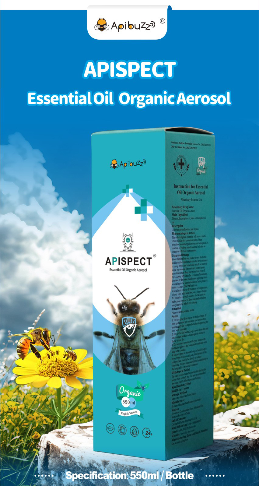 APISPECT - Mixed Essential Oil Spray