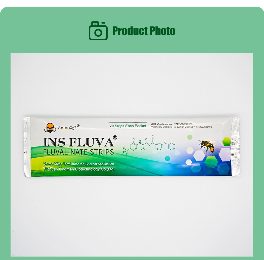 INS FLUVA Gentle Bee Mite Treatment Strips