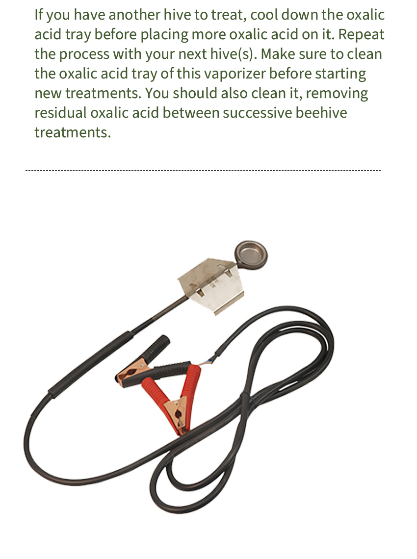 Beehive Mite Treatment Tools
