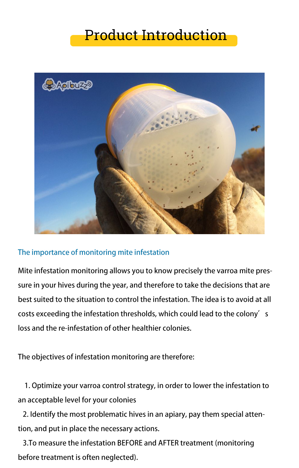 Varroa Mite Check for Infestation